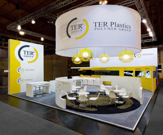 Der TER Plastics Messestand auf der Fakuma 2015