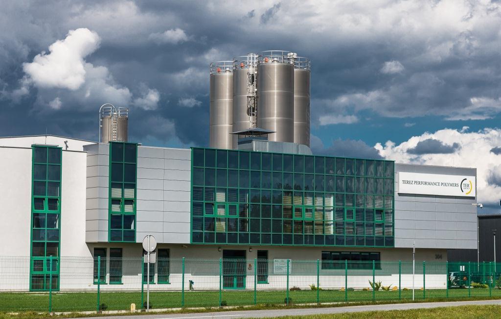 TEREZ PERFORMANCE POLYMERS: das Compound-Unternehmen der TER Plastics POLYMER GROUP in der polnischen Stadt Rzeszow.